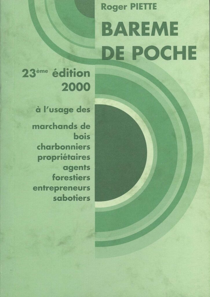 Barème de poche